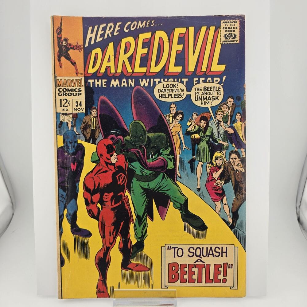 Daredevil #34 Vol. 1 1967 Marvel Comics Comic Book